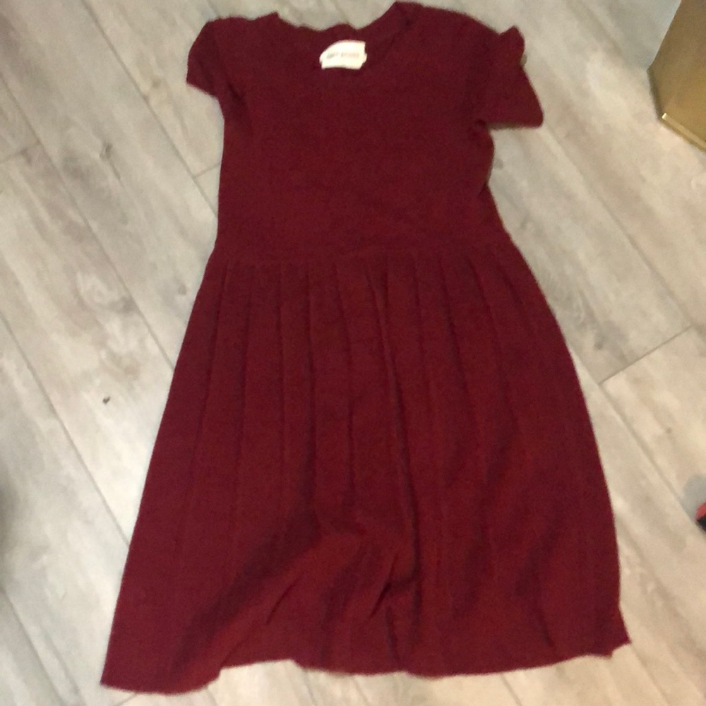 Cashmere blend sweater dress with sleeve detail